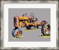 Framed Vintage Tractor XVI