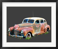 Framed Rusty Car II
