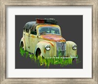 Framed Rusty Car III