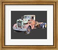Framed Vintage Truck III