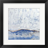 Framed 'Blue Highlands III' border=