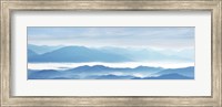 Framed Misty Mountains IX