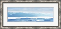 Framed Misty Mountains IX
