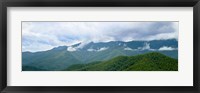 Framed Misty Mountains II