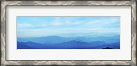 Framed Misty Mountains III