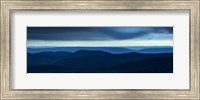 Framed Misty Mountains VI