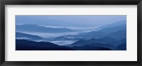 Framed Misty Mountains VIII