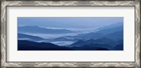 Framed Misty Mountains VIII
