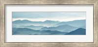 Framed Misty Mountains X