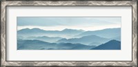 Framed Misty Mountains X