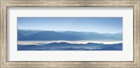 Framed Misty Mountains XII