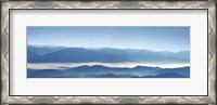 Framed Misty Mountains XII