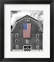 Framed Flags of Our Farmers XIX