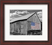 Framed Flags of Our Farmers IV
