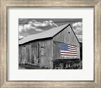 Framed Flags of Our Farmers IV