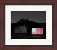 Framed Flags of Our Farmers VI