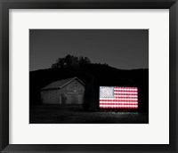Framed Flags of Our Farmers VI