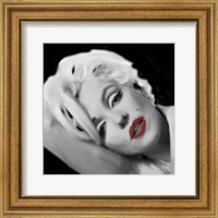 Framed Marilyn's Lips