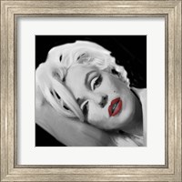 Framed Marilyn's Lips