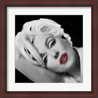 Framed Marilyn's Lips