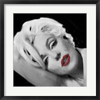 Framed Marilyn's Lips