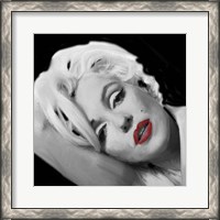 Framed Marilyn's Lips