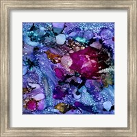 Framed Purple Outburst I