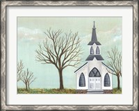 Framed Country Church II