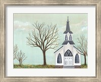 Framed Country Church II