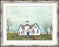 Framed Country Church III