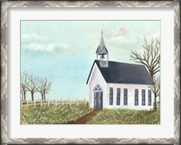 Framed Country Church IV