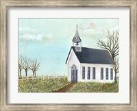 Framed Country Church IV