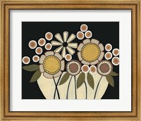 Framed Summer Garden Floral I