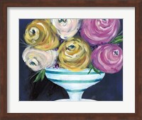 Framed Cotton Candy Floral III