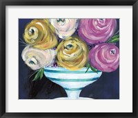 Framed Cotton Candy Floral III