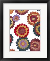 Scattered Blooms II Framed Print