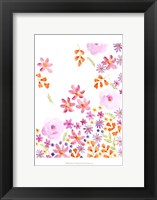 Framed Blush Blooms II