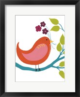 Cute Bird I Framed Print