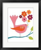 Framed Cute Bird III