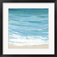 Sea Breeze Coast I Framed Print