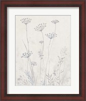 Framed 'Neutral Queen Anne's Lace II' border=