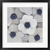 White Anemone I Framed Print