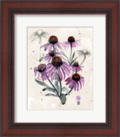Framed Purple Wildflowers I