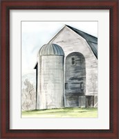 Framed Weathered Barn I