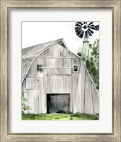 Framed Weathered Barn II