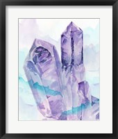 Crystal Facets I Framed Print