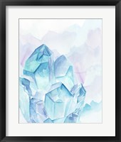 Crystal Facets II Framed Print