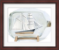 Framed Sail the Seas I