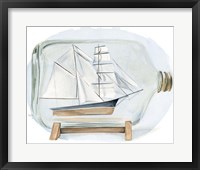 Sail the Seas I Framed Print