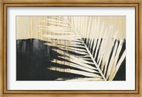 Framed Golden Raffia II